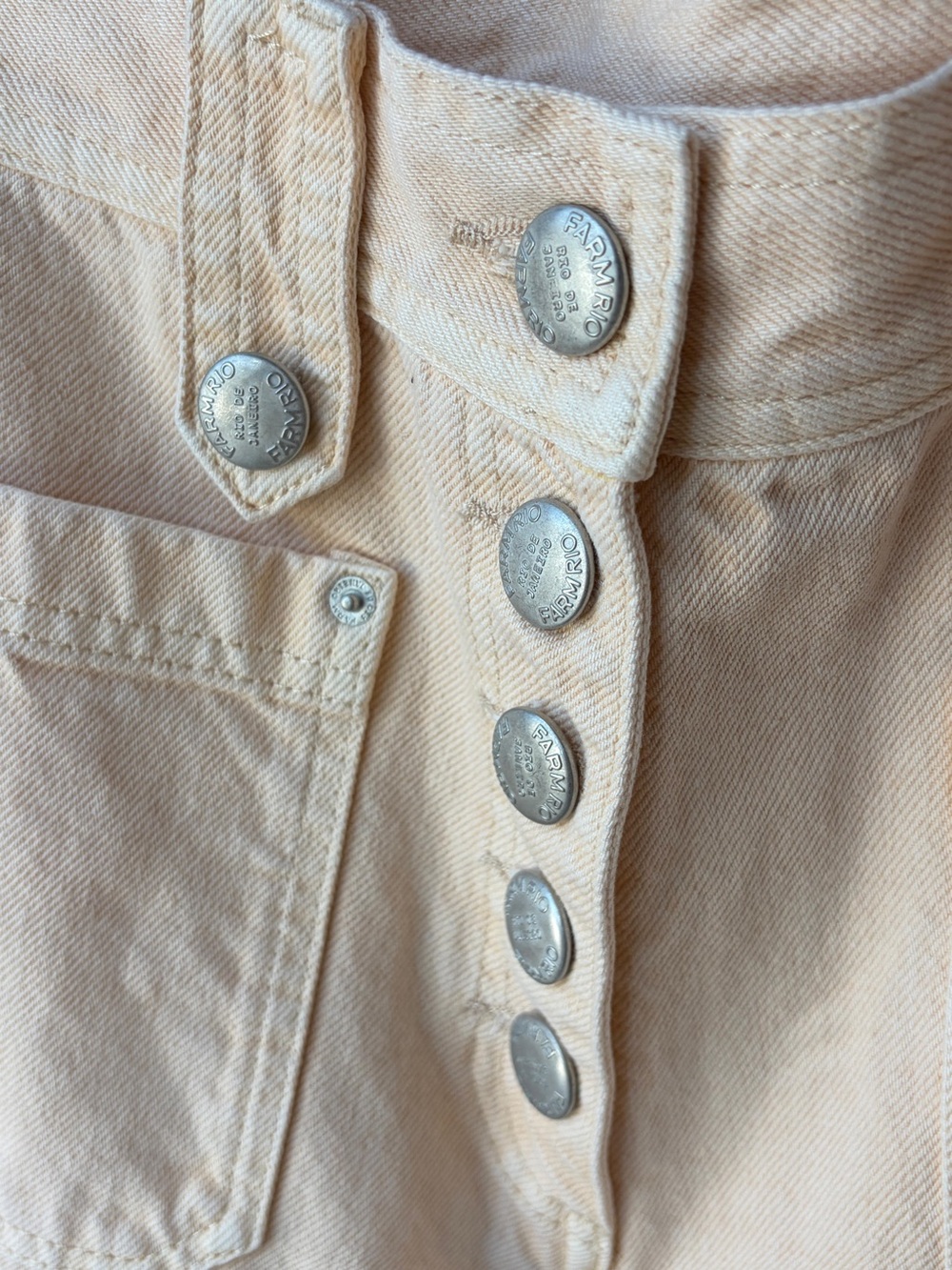 Farm Rio Buttoned Flare Pants - Picture 10 of 12